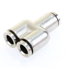  FI6METROJ-Y — SZYBKOZŁ. TEKALANU FI  6MM TRÓJNIK `Y`, METALOWE