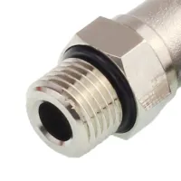 SZYBKOZŁ. TEKALANU FI  8MM / M10X1 KOLANKO, METALOWE