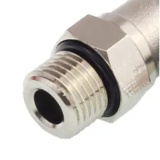  FI8M10X1KOLMET — SZYBKOZŁ. TEKALANU FI  8MM / M10X1 KOLANKO, METALOWE