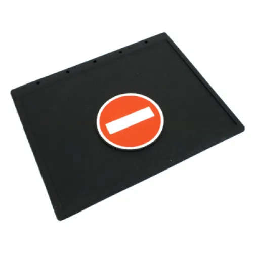 FARTUCH (CHLAPACZ) PRZECIWBŁOTNY ZNAK `ZAKAZ` 400X320MM