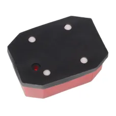 FRISTOM FT-001 C — LAMPA OBRYSOWA CZERWONA Z ODBLASKIEM