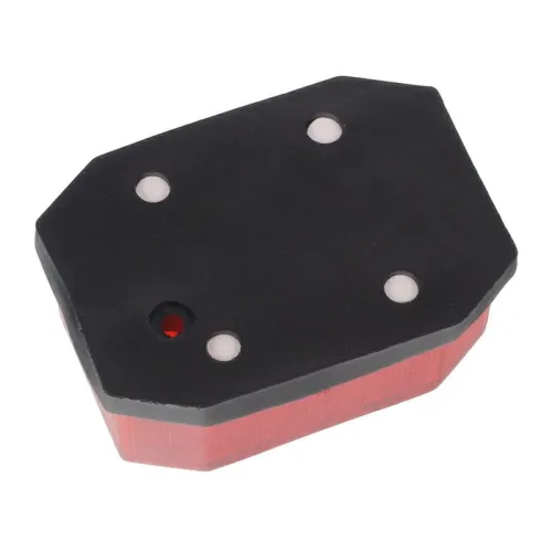 LAMPA OBRYSOWA CZERWONA Z ODBLASKIEM
