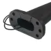 LAMPA OBRYSOWA BIAŁO-CZERWONA DIODOWA NA WYSIĘGNIKU ŁAMANYM, L/P, KRÓTKI , 12/24V
