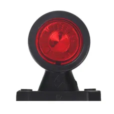FRISTOM FT-009 B LED — LAMPA OBRYSOWA BIAŁO-CZERWONA DIODOWA NA WYSIĘGNIKU PROSTYM, L/P, DŁUGA , 12/24V