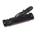 LAMPA OBRYSOWA CZERWONA DIODOWA Z ODBLASKIEM, 12/24V