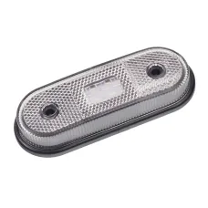 FRISTOM FT-020 B LED — LAMPA OBRYSOWA BIAŁA DIODOWA OWALNA, 12/24V