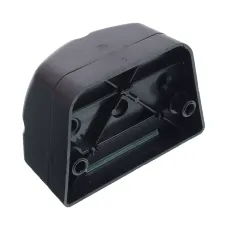 FRISTOM FT-031 LED — LAMPA OŚWIETLENIA TABLICY REJESTRACYJNEJ DIODOWA, KLOSZ BIAŁY, CZARNA, MAŁA, BEZ...