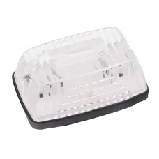 KLOSZ-MOT FT-6 B — LAMPA OBRYSOWA BIAŁA, PROSTOKĄTNA 12/24V