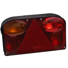 KLOSZ-MOT FT-88LPM — LAMPA TYLNA ZESPOLONA LEWA PRZYCZEPKI (ŚWIATŁO PRZECIWMGŁOWE) Z TRÓJKĄTEM ODBLAS...