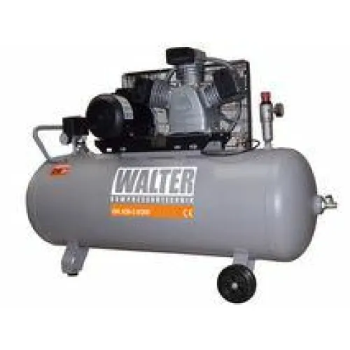 KOMPRESOR SPRĘŻARKA TŁOKOWA 200L 3-CYL, 3,0KW, 400V, 10BAR, ZBIORNIK POZIOMY