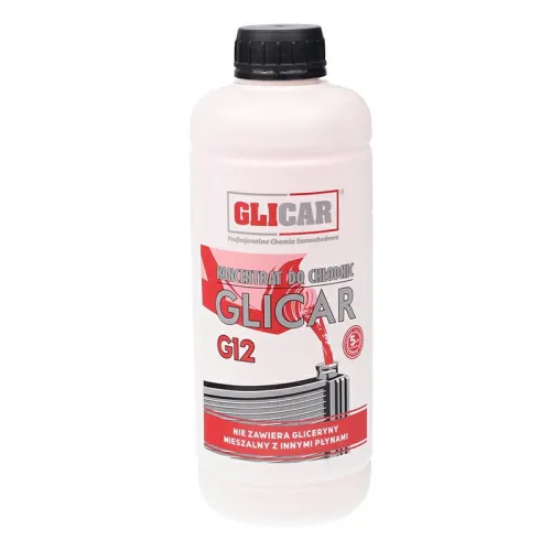 KONCENTRAT PŁYNU CHŁODNICZEGO CZERWONY 1,0L, DO -35°C - G12