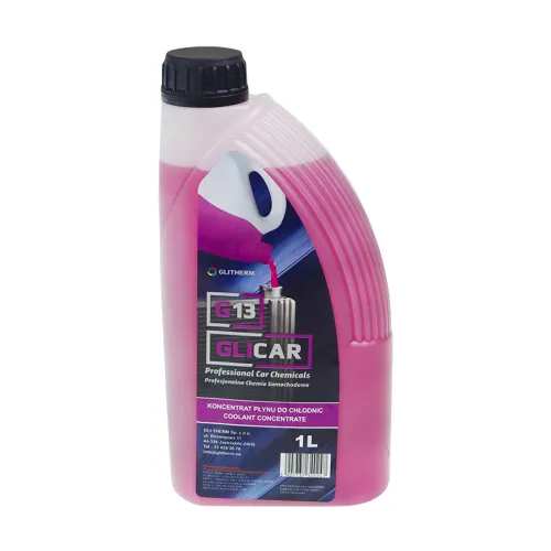 KONCENTRAT PŁYNU CHŁODNICZEGO FIOLETOWY 1,0L, DO -35°C - G13