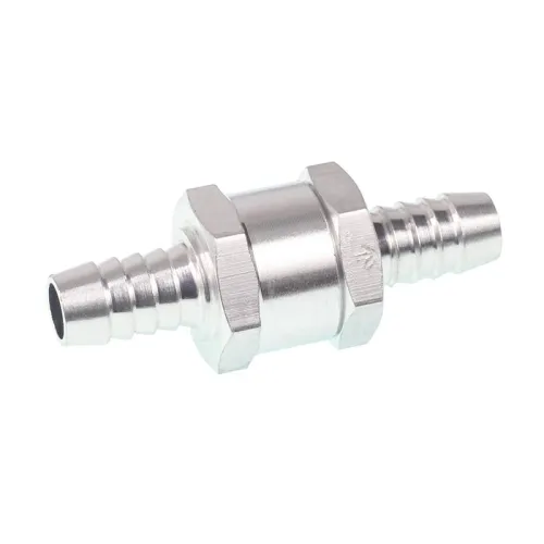 ZAWÓR ZWROTNY PALIWA WĄŻ FI 10MM PROSTY METALOWY