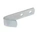 HAK PŁASKI OCYNKOWANY 65X15X2MM ROZSTAW OTWORÓW 20MM, PLANDEKI