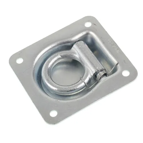 UCHWYT MOCOWANIA ŁADUNKU PODŁOGOWY PROSTOKĄTNY, WPUSZCZANY, 4 OTWORY MONTAŻOWE, 2T, 102MM X 95MM