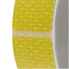 REFLEXITE GMP0306000002H — TAŚMA ODBLASKOWA W ROLCE 50MB ŻÓŁTA III GENERACJA, PRZERYWANA, KONTUROWA