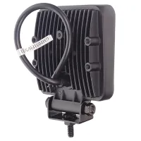 LAMPA ROBOCZA LEDOWA PROSTOKĄTNA,  5 LED 12-24V, 110X110X38MM, OBUDOWA ALUM.