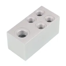GMP GMP054997 — KOSTKA ROZDZIELAJĄCA CIŚNIENIE SCHMITZ - 3XM16X1,5 + 6XM12X1,5 - BEZ ZŁĄCZEK