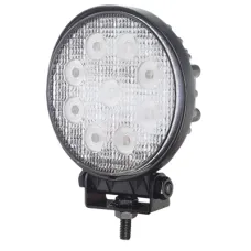 GMP GMP090FTH — LAMPA ROBOCZA LEDOWA OKRĄGŁA,  9 LED 12-24V, FI 116MM, GRUBOŚĆ - 38MM, OBUDOWA A...