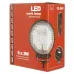 LAMPA ROBOCZA LEDOWA OKRĄGŁA,  9 LED 12-24V, FI 116MM, GRUBOŚĆ - 38MM, OBUDOWA ALUM.