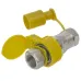 SZYBKOZŁĄCZE HYDRAULICZNE GRZYBKOWE KPL. WTYCZKA+GNIAZDO, M22X1,5, ŻÓŁTE