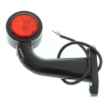 GMP GMP1021LSM — LAMPA OBRYSOWA BIAŁO-CZERWONA DIODOWA NA WYSIĘGNIKU ŁAMANYM, LEWA