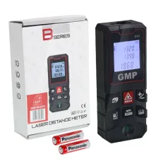 GMP GMP1094925H — DALMIERZ LASEROWY MIERNIK CYFROWY CZARNO/CZERWONY, 40M