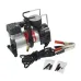 KOMPRESOR DO POMPOWANIA POW.12V 30L/MIN Z MANOMETREM DO 10BAR/ATM, JEDNOTŁOKOWY CYLINDER 19MM, METALOWA OBUDOWA