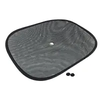 OSŁONA PRZECIWSŁONECZNA BOCZNA DO SZYB BOCZNYCH ROZMIAR 440X380MM, KOMPLET 2SZT. CZARNE