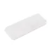 ODBLASK PROSTOKĄTNY PRZYKLEJANY BIAŁY 85X31MM, HOMOLOGACJA
