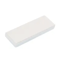 ODBLASK PROSTOKĄTNY PRZYKLEJANY BIAŁY 85X31MM, HOMOLOGACJA