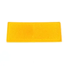 GMP GMP265221YH — ODBLASK PROSTOKĄTNY PRZYKLEJANY POMARAŃCZOWY 85X31MM, HOMOLOGACJA