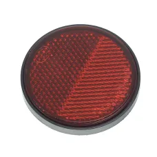 GMP GMP265613RH — ODBLASK OKRĄGŁY PRZYKLEJANY CZERWONY FI 60MM,  W RAMCE