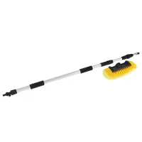 SZCZOTKA DO MYCIA 250/3000MM, 4-STRONNA UCHWYT ALUMINIOWY ROZSUWANY - 3 SEKCJE