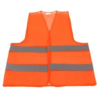KAMIZELKA ODBLASKOWA - POMARAŃCZOWA XXL CE, EN20471