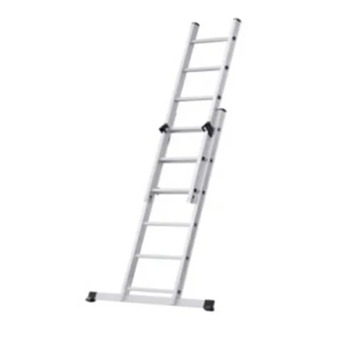 DRABINA ROZSUWANA 2-ELEMENTOWA 2X8 SZCZEBLI, STABILIZATOR, MALARSKA