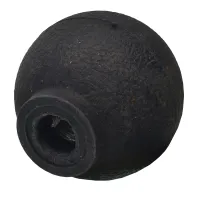 GAŁKA KULISTA M10, FI 40MM - CZARNA