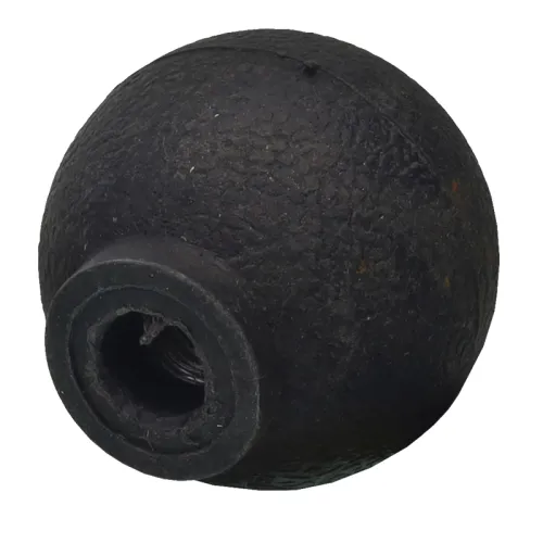 GAŁKA KULISTA M10, FI 40MM - CZARNA
