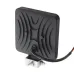 LAMPA ROBOCZA HALOGEN LED, 42 LED + OBRYSOWA DIODA, KWADRATOWA, 9-36V, 110X110X28MM