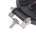 LAMPA ROBOCZA HALOGEN LED, 42 LED + OBRYSOWA DIODA, KWADRATOWA, 9-36V, 110X110X28MM