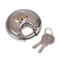 BLOKADA ZACZEPU KULOWEGO DO PRZYCZEPKI + KŁÓDKA 70MM, DŁUGA - 231x110x110mm