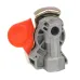 ZŁĄCZE PRZEWODU M22 CZERWONE TRAILER BEZ ZAWORU, OTWÓR - 19MM