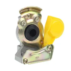 GMP GMP4522002120H — ZŁĄCZE PRZEWODU M22 ŻÓŁTE TRUCK Z ZAWOREM, OTWÓR - 15MM