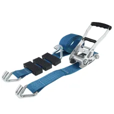 GMP GMP4T3MPHKLAW3. — PAS TRANSPORTOWY  4,0T,  3,0M B=50MM, 3-PKT. LAWETA, HAK DWUPALCZASTY, NIEBIESKI...