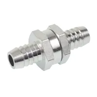 ZAWÓR ZWROTNY PALIWA WĄŻ FI 12MM PROSTY ALUMINIOWY