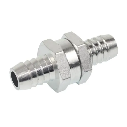 ZAWÓR ZWROTNY PALIWA WĄŻ FI 12MM PROSTY ALUMINIOWY