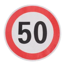 GMP GMP5033H50H — NALEPKA (NAKLEJKA) LIMIT PRĘDK.-  50KM/H FI 200MM, KLASA II
