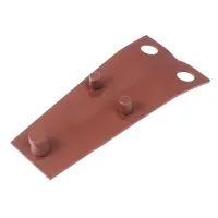 TRZYMAK NOŻA ROTACYJNEGO FI 19MM POLSKA HARTOWANY, 208X95X3MM