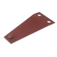 TRZYMAK NOŻA ROTACYJNEGO FI 18MM CZESKA HARTOWANY, 270X126X4MM