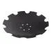 TALERZ UZĘBIONY 510MM (BRONA TALERZOWA) 6 OTWORÓW 13,5X13,5MM, G=4MM